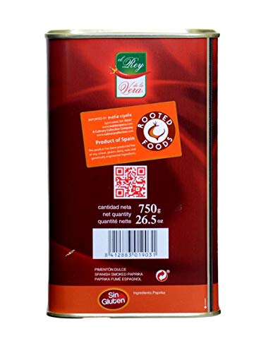El Rey De La Vera-Sweet Smoked Paprika (Pimenton) From Spain 750G #TOP7