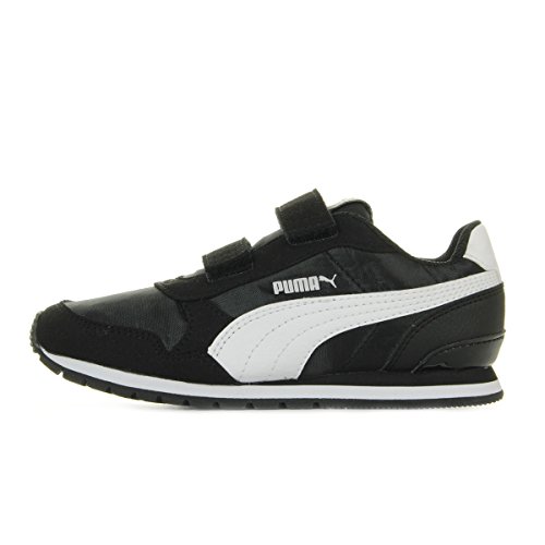 Tênis St Runner V2 Nl V Ps, Puma, Meninos, Preto/Branco, 31