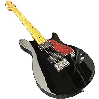 AMINIY Costume de Guitare électrique de Pleine Taille avec Le col de ramassage Rouleau d’érable flambée Guitare… - Les Beatles, Paul McCartney, John Lennon, RIngo Starr, George Harrison