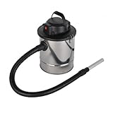 Fachhandel Plus Aschesauger mit Motor, Kaminsauger mit Filter 18 l, Kaminzubehör, Ofensauger