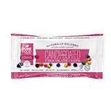 Pure Food By Estee Natural Rainbow Candy Coated Chocolate Chips, 7oz | Cosmic Brownie Sprinkles | Vegan Chocolate | Natural Color Rainbow Chips Sprinkles | Mini Colored Chocolate Chips for Baking | Soy Free, Gluten Free, Dairy Free, Nut Free