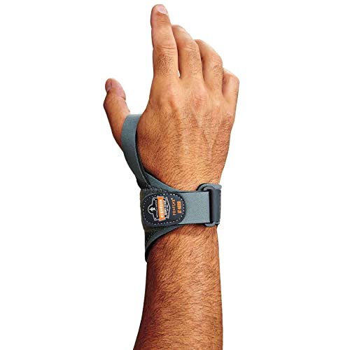 Ergodyne ProFlex 4020 Right Wrist Support, Gray, Large/X-Large
