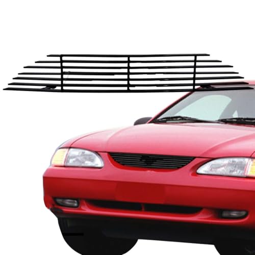 Front Grille Compatible with Fits 1994-1998 Ford Mustang Main Upper