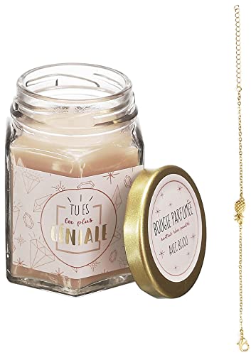 The Concept Factory Duftkerze im Glas mit Schmuckstück...