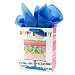Hallmark 5WDB2127 Gift Bag Wrap, Multi Color Cake