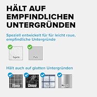 tesa Klebenagel für Tapete & Putz, 1 kg - 2 Nägel inkl. Powerstrips | Wandnägel für empfindliche Oberflächen - selbstklebend, 1 kg Haltekraft pro Nagel - ohne Bohren, spurlos ablösbar – Ansicht 5