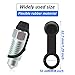 Frienda 50 Pack Brake Bleeder Cap Small Automotive Brake Bleeder Screw Rubber Grease Fitting Caps Car Zerk Dust Cover for Cars Motorcycles Bicycles Accessories
