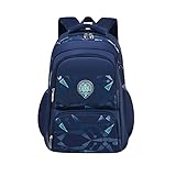 Balakaka Mochilas Infantiles NinioImpermeable Mochila Infantil Gran Capacidad Mochila Primaria Nino Mochila Infantil de Tela Oxford Mochila Montana niio Mochila Escolar Personalizada Azul Real