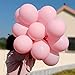 Pastel Pink Balloons 10 inch 100pcs Macaron Pink Candy Colored Latex Balloons for Party Birthday Wedding Anniversary or any Party Decorations-pastel pink