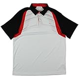 Calvin Klein Men's Performance Raglan Colorblock Interlock Polo