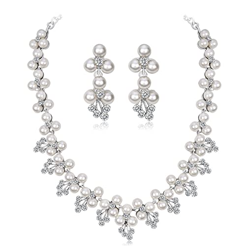 Juego de joyas bohemias KnSam con colgante de cereza vintage y pendientes de plata