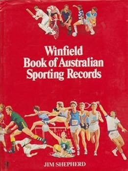 Hardcover Winfield book of Australian sporting records Book