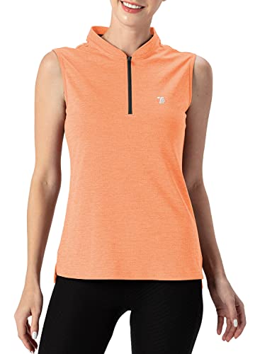 Polo de golf respirant UPF 50+ YSENTO avec zip pour femme
