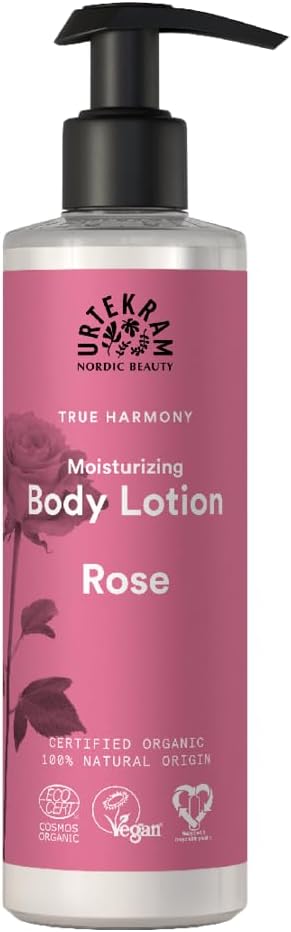 Urtekram Organic Rose Body Lotion, 245 ml