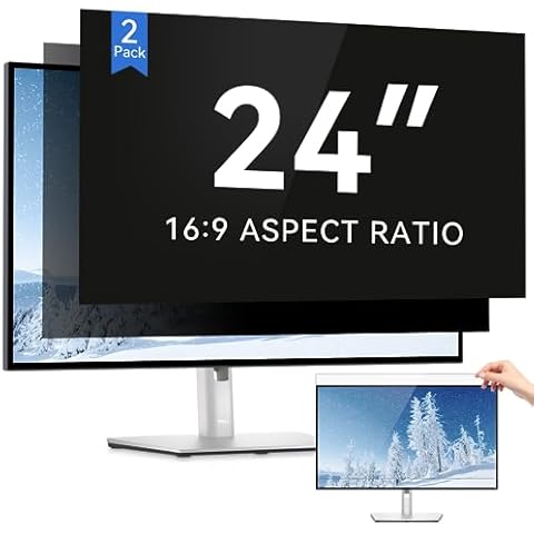 IPROKKO 24 Inch Privacy Screen Filter Cover