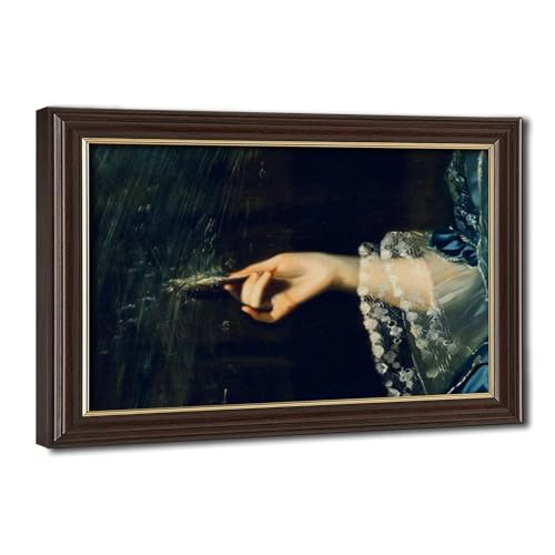 Peinture mystérieuse de l'académie victorienne en toile premium