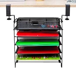 SB Simpli Better File Organizer that Attaches Under the Desk