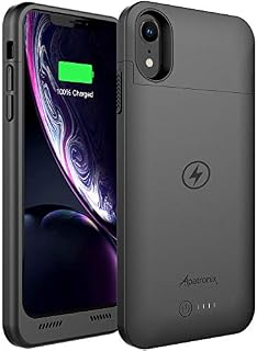 Alpatronix 5000mAh Battery Case with Qi Wireless Charging Compatible for iPhone XR (6.1-inch)