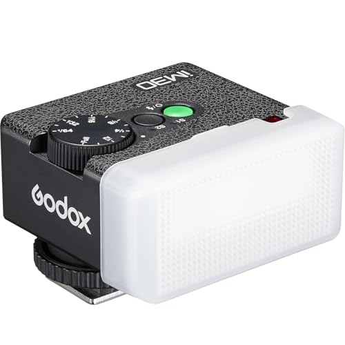 Godox iM30 mini flash with diffuser