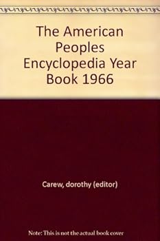 Hardcover The American Peoples Encyclopedia Year Book 1966 Book