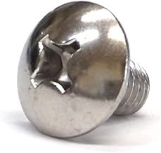 【M6x10】Stainless Steel Truss Head Small Screws, 10 pieces