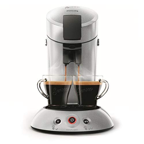 Senseo HD6556/59 Cafetière autonome en dosette 0,7 l Dosette de café 1450 W Argent