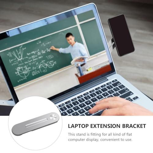 Soporte magnético para teléfono en pantalla de computadora para evitar dolor de cuello 3