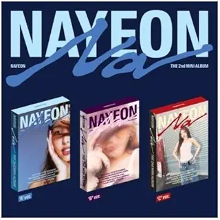 ナヨン NAYEON - NA アルバム+予約販売特典+Folded Poster [韓国盤] TWICE (Random ver, 1 Folded Poster)