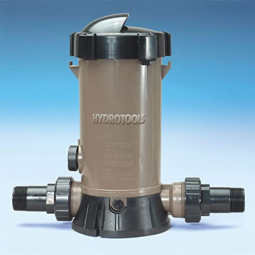 HYDROTOOLS By SWIMLINE 8750 Super Premium In-Line Automatic Chlorine Feeder Chlorinator Adjustable Output 9.0 Lbs Capacity | Universal Compatibility | Above Ground & Inground Swimming Pool Bromine by Swimline - Image 5