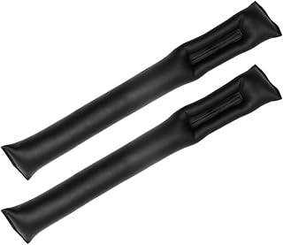 generic Assafco Drop stop car seat gap filler 2 pcs - black