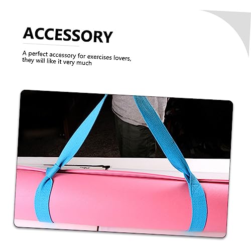 BESPORTBLE 4 Pçs Alça De Tapete De Ioga Alça De Transporte De Ioga Tapete De Exercício Ao Ar Livre T