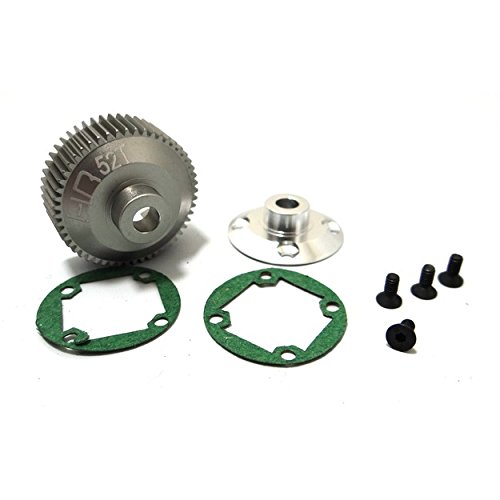 Hot Racing SCT38XH Hard Anodized Aluminum Differential Gear and Cover B4/T4/SC10