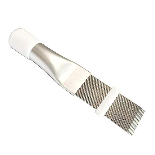 RecoverLOVE Aleta Peine Aire Acondicionado Aleta Limpiador AC Condensador Aleta Enderezadora Limpiador Peine Evaporador Radiador Herramienta de Reparación Metal Aire Acondicionador Aleta Cover