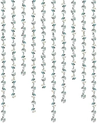 SKY CANDYBAR Crystal Clear Acrylic Bead Garland Chandelier Hanging Wedding Decoration 33 FT