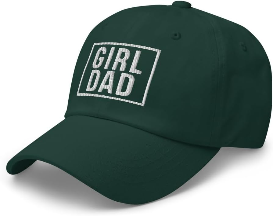 NX Classic Girl Dad Embroidered Dad Hat Curved Bill Low Crown Relaxed Fit Adjustable Cap Men and Women