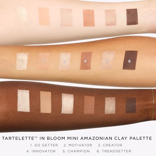 Vista 4 de Tarte Tartelette In Bloom Mini Paleta de Sombras de Arcilla Amazónica