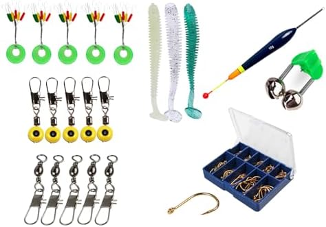 Kit de Isca Artificial Sougayilang Pesca Misturado com Ganchos e ...