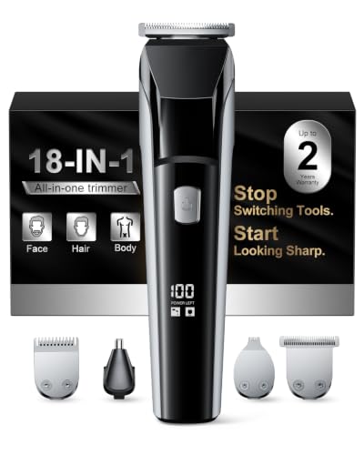 YGZ Beard Trimmer for Men, Electric Razor Hair Clippers for Men, Gifts