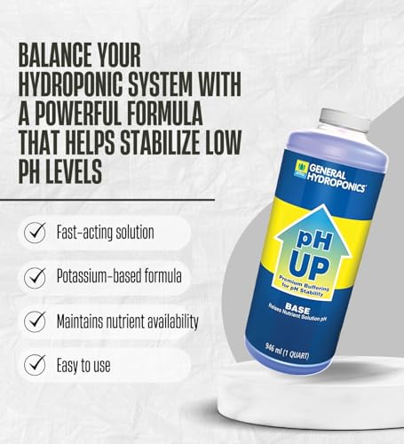 Pack pH Up and Down potassium solution hydroponique et gants de jardin - 3