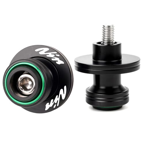 Image of Compatible with Ninja 650 2026 Ninja 500 SE Ninja 400 NINJA 1100SX 1000 SX 2017-2025 2026 ZX6R ZX10R ZX-4RR CNC Motorcycle Swingarm Spool Sliders Stand Screw