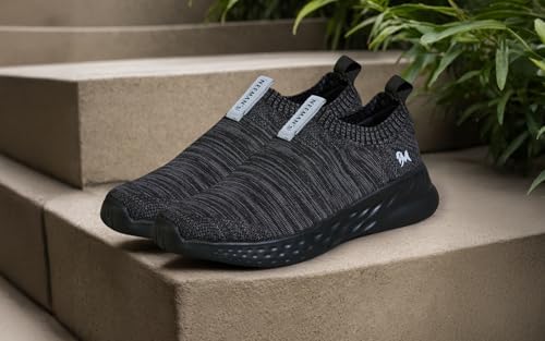 Image of Neeman's Grip Fit Slip Ons for Men | Casual Shoes for Men | Lightweight & Comfortable | Trendy Stylish EVA Sole Shoes | Flexible, Breathable Walking Shoes for Men