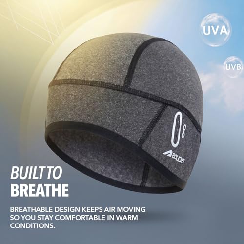 Image of Boldfit Skull Cap Helmet Liner for Men & Women, Breathable Sweat Wicking Mesh Head Cap with Glasses Holes for Bike Riding, Cycling, Running, Gym & Outdoor Sports, Under Helmet Cooling Caps
