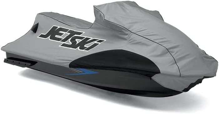 Kawasaki Ultra LX Vehicle Cover - Silver, Water Resistant, Full Exterior Coverage for Personal Watercraft