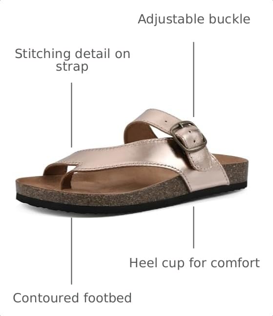 Image of White Mountain Women's Carly Footbed Sandal