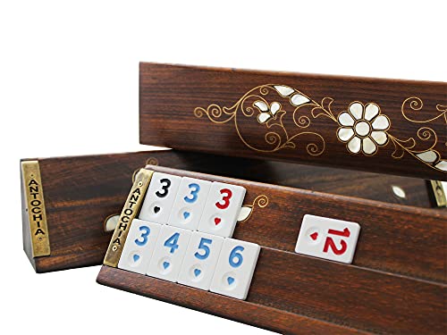 Antochia Crafts Rummy Cube Tile Game Set - Turkish Okey