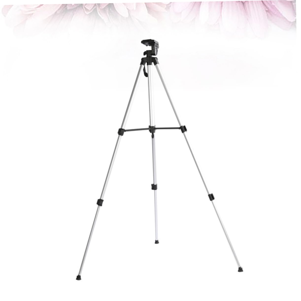 Treppiede Telescopico per Telecamera in Lega di Alluminio Argento