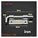 1Pc 304 Stainless Steel Spring Pin Galvanized with Holes F-Shaped Industrial Cabinet Welding Hinge(3-5inch-Right)