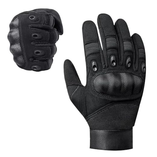 GREATRICH sous Gants Moto Homologué, Gants Tactique Militaire Moto Hiver avec Fonction Touchscreen, Protection Respirants Gant Trottinette Electrique pour VTT Homme, Simracing, Scooter, Motocross (L)