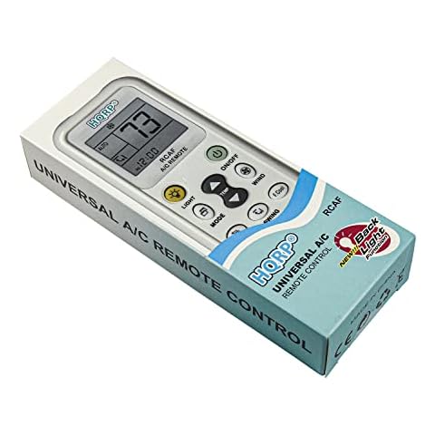 HQRP Universal Remote for Air Conditioners Cover