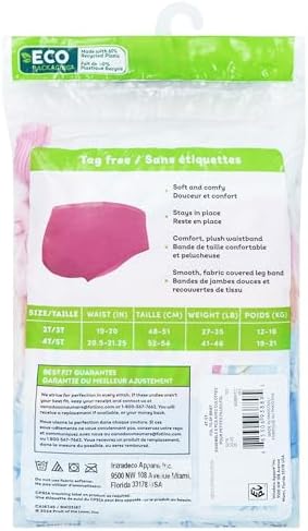 Fruit of the Loom girls Briefs, 6 Pack - Toddler Assortment, 2-3T US - 5